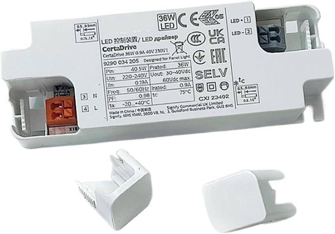 Panel Light LED Driver Power Supply Tube Spotlight Classroom Light LED Control Device 24w36w42w48(20W-0.5A/30-40V)