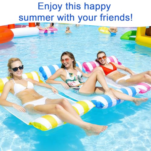 Hamac à eau gonflable 4 in 1 multi-usage pour adulte et piscine