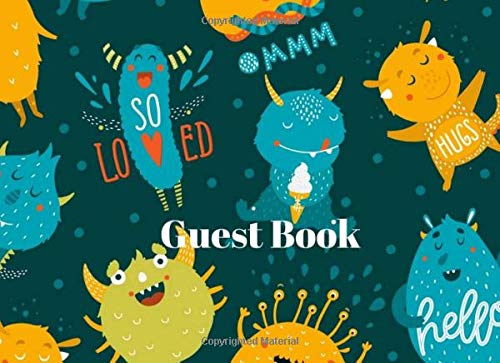 Guest Book: Guest Book3,Baby Shower Guest Book, 8.25" x 6", Classic Guest Book, 100 pages, Professional Binding