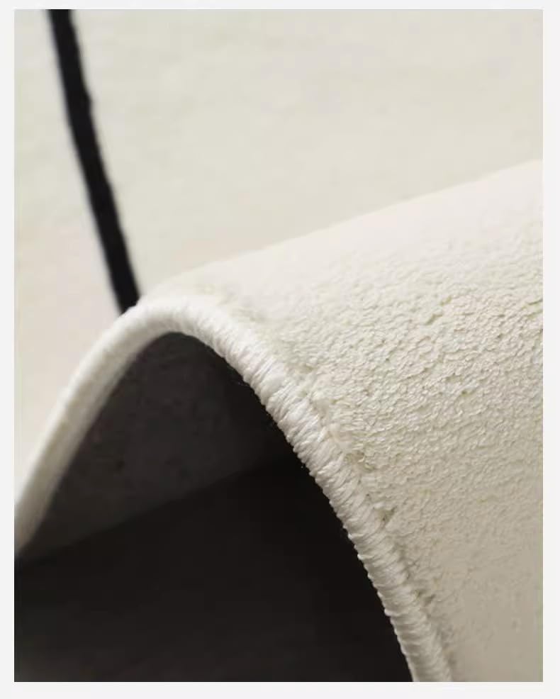Tapis géométrique antidérapant lavable pour retrouver le confort des salons rétro