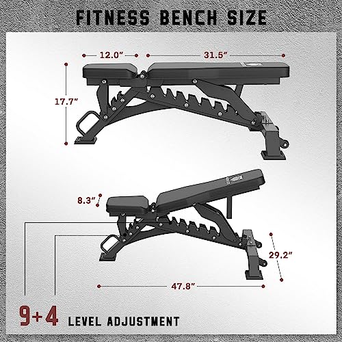 Major Lutie Smith Machine With Weight Bench, Sml07 1600Lbs Power Cage Bar And Two Lat Pull-Down Systems Cable Crossover Machine, Exercise Attachment(2023 Upgrade) Red #TOP7
