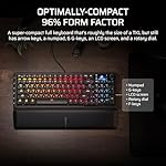 Corsair Vanguard 96 Wired Mechanical Gaming Keyboard – 96% Layout, MLX Fusion Tactile Switches, 8000Hz Polling, LCD Display, Virtual Stream Deck, G-Keys, SOCD Flashtap, QWERTY US – Black - Image 4