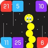 Slither Snake eat balls to get longer. Hit the blocks as many as possible to get high score in Slither vs Bricks.