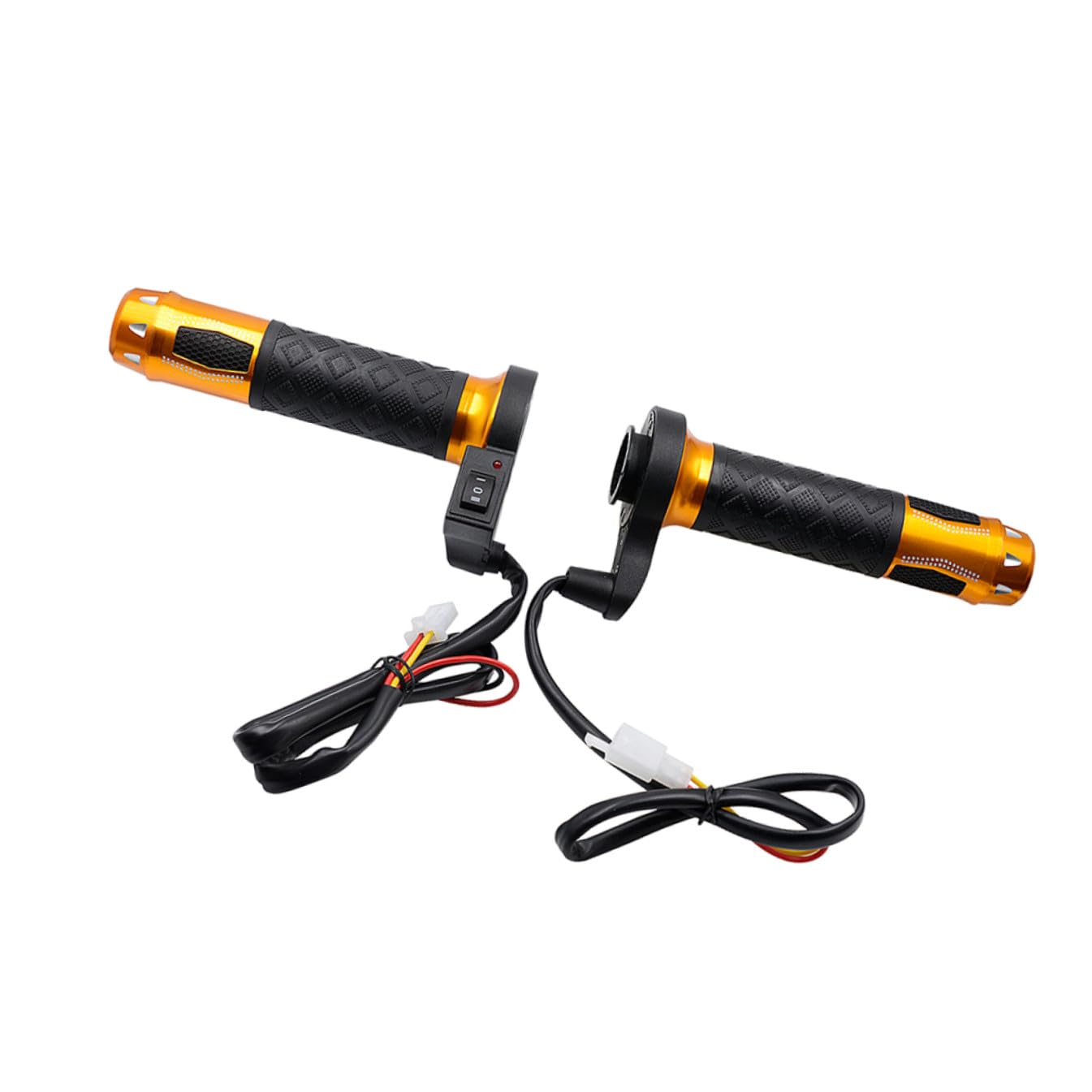 1 Paire Poignée Électrique De Motos Électriques Guidon De Vélo Déshumidificateur De Guitare Guidon Electrique Vélo Chauffé Métal D'aluminium Chauffage Plus Chaud