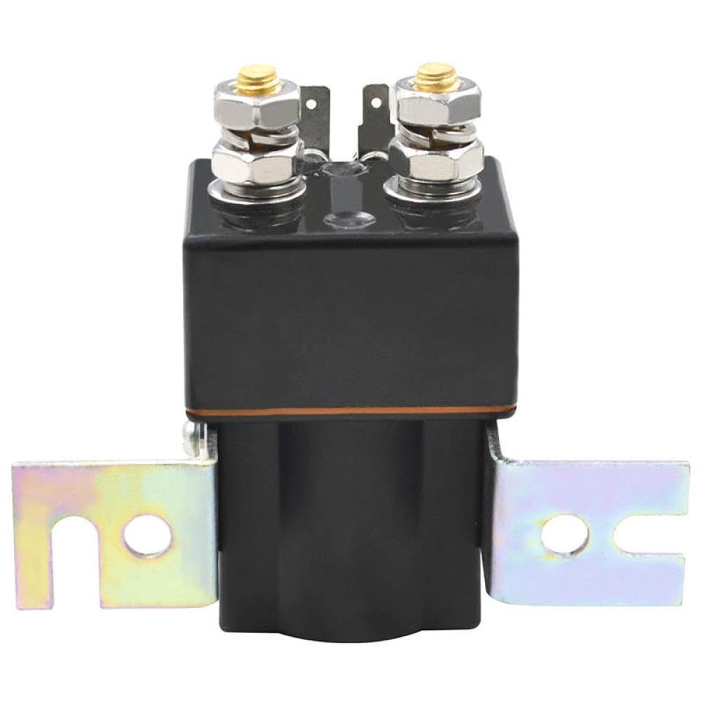 Universal Motorcycle Starter Relay Compatible with Club Car 48V 4 Terminal Solenoid Coil for 1995 Up DS and 2004 Up Precedent Carts 101908701 Aftermarket Replacement