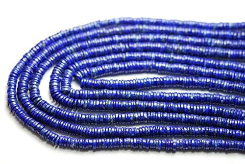 Perles lapis lazuli heishi 5-6mm pour créer vos propres bijoux d'été d'inspiration bohème