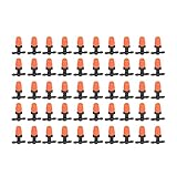 Kit d'irrigation de jardin, comprenant des connecteurs à 3 voies et des micro-arroseurs réglables, avec une large gamme d'irrigation et de refroidissement.