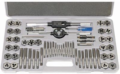 60 Pc SAE & Metric Tap and Die Set New 90 Day Warranty