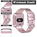 AK Bands Compatible with Fitbit Versa Bands (3 Pack), Soft Replacement Wristband Sports Waterproof Strap for Fitbit Versa Smart Watch Small Large Women Men