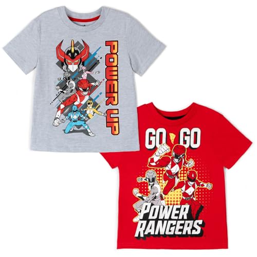 Power Rangers Pink & Yellow Ranger 2 Pack T-Shirts - Toddler to Big Kid - Main Image