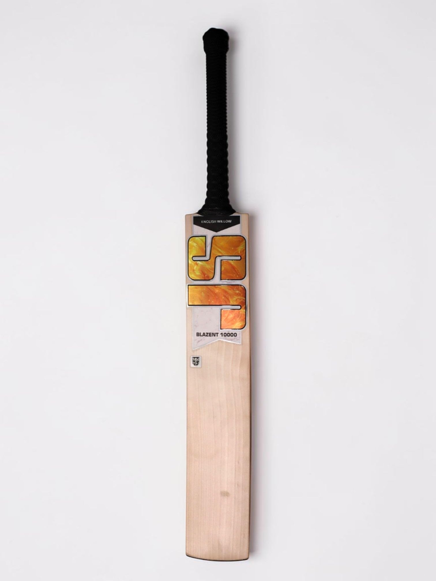Blazent 10000 English Willow Seasoned Cricket Bat, Grade 1, Full Cane Handle, Leather Ball, Full Size-image-26