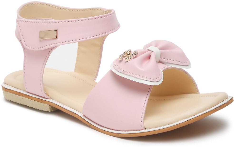 Tiny Bugs Girls Pink Bow Embellished Sandals for 3-3.5YearsTBGLSNPK0516-25 (B0CZ99TGQK) Amazon Price History, Amazon Price Tracker