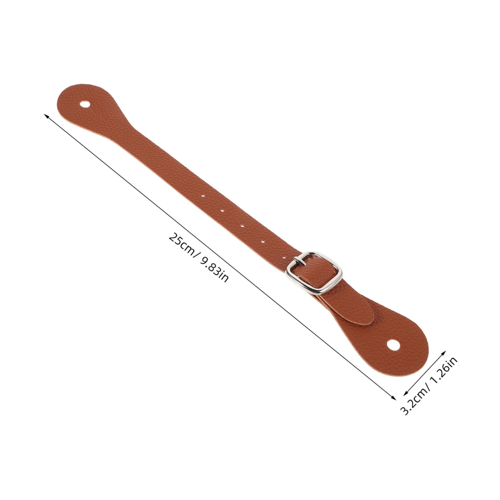 BCOATH 2pcs Equestrian Adjustable Spur Straps Riding Belt Good Boot Straps for Horse Training