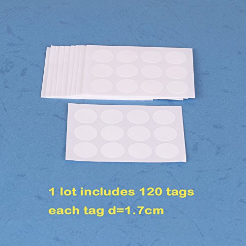 Buy Generic 120 tags 120 tags 1.7cm glue longlasting tags, keep glue