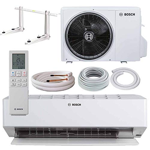 Climate 8000i Split Klimaanlage 3,5 kW 12000 BTU, für bis zu 50 qm, Invert Klimagerät Split, A++ Kühlen, A+ Heizen, inkl. MontageSet,