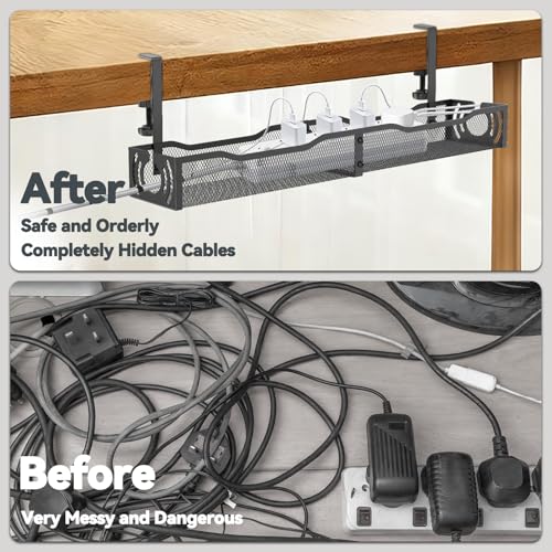 40% de descuento en organizador de cables metálico sin taladro