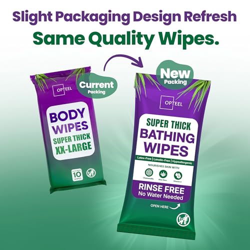 Opteel Bathing Wipes - Thumbnail 5