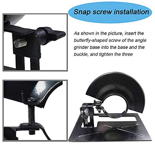 01Shirts Angle Grinder Accessories Sets Angle Grinder Fitting Part Angle Grinder Special Safety Cutting Bracket Attachment Angle Grinder Stand And Shield Cover #TOP6