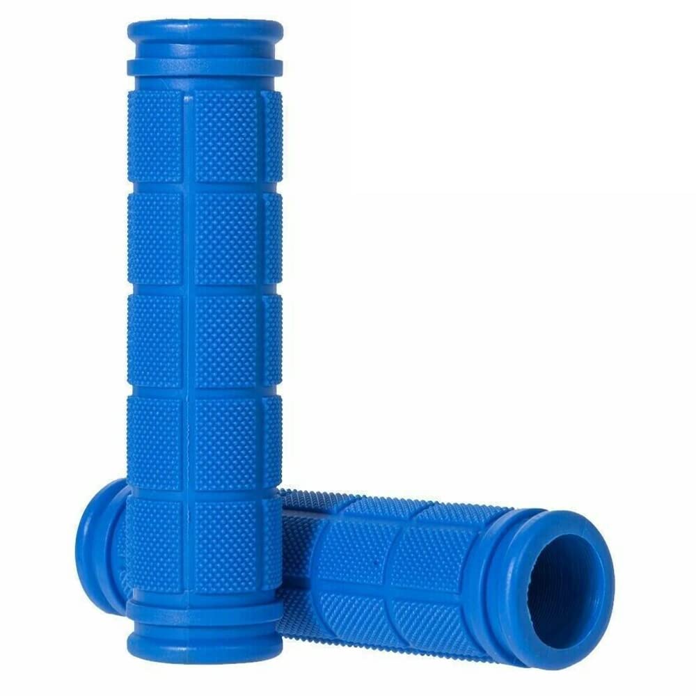 Non-Slip Rubber Bicycle Handlebar Grips - Bike Hand Grips for Scooter, Cruiser, Urban, MTB, BMX & Foldable Bikes
