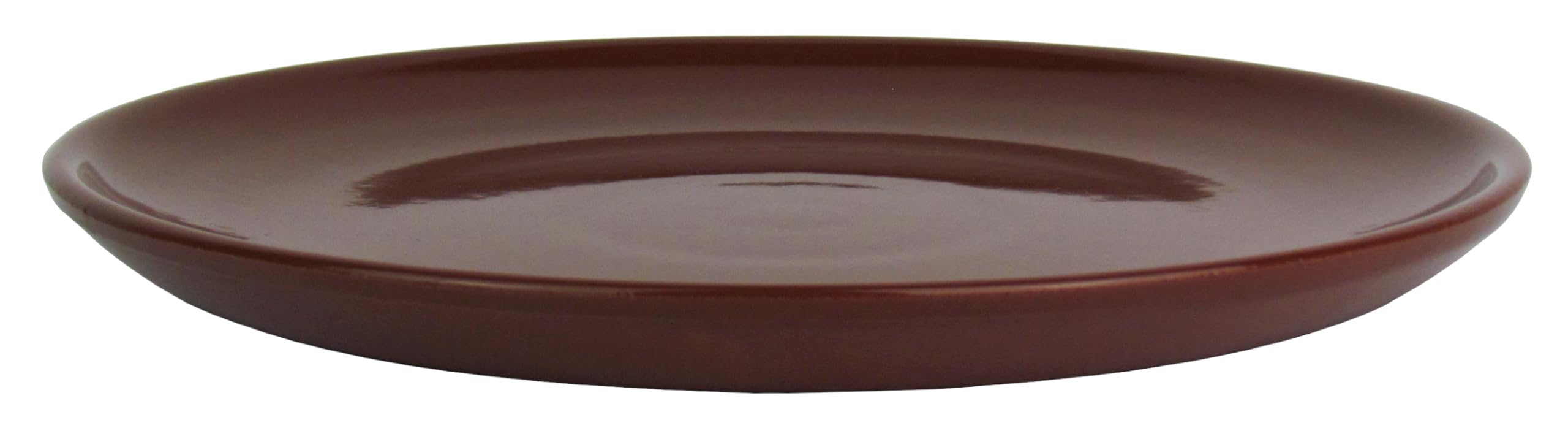Lentz 8 platos llanos de barro, 4 unidades de 23 cm y 29 cm de diámetro, aptos para lavavajillas, microondas y horno