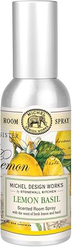 Michel Design Works Spray de fragancia para el hogar, albahaca de limón
