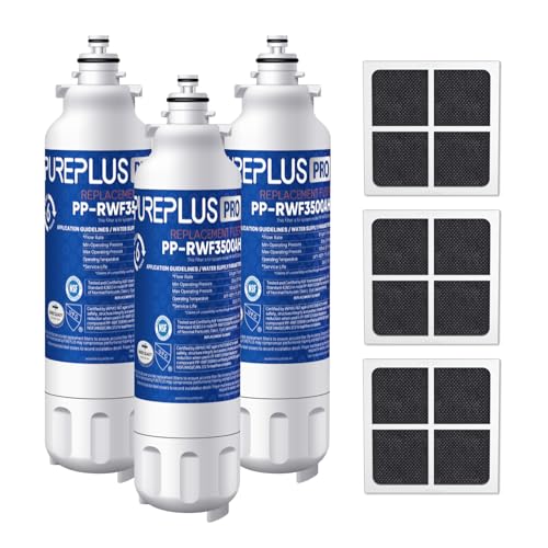 Image of PUREPLUS LT800P NSF /ANSI 53&42 Certified Replacement for LG ADQ73613401, Kenmore 469490, 9490, ADQ73613402, ADQ736134, LSXS26326S LMXC23746S, LT120F