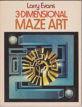 Paperback Larry Evans 3-dimensional maze art Book