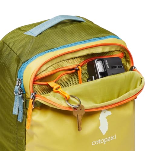 cotopaxi allpa mini 20l travel pack lemongrass and cedar