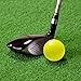 Menolana 3 Layer Park Golf Ball 2.36'' Golf Practice Ball for Professional Outdoor Activities Men Women Yard, Yellow