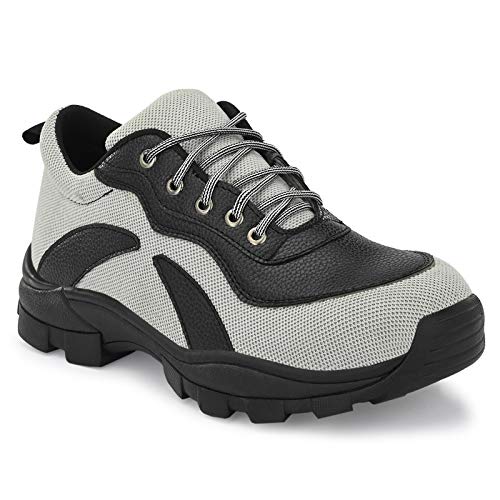 Ozarro Grey Febric Steel Toe Safety Shoe for Mens (S4419) (B08WK98QHF) Amazon Price History, Amazon Price Tracker