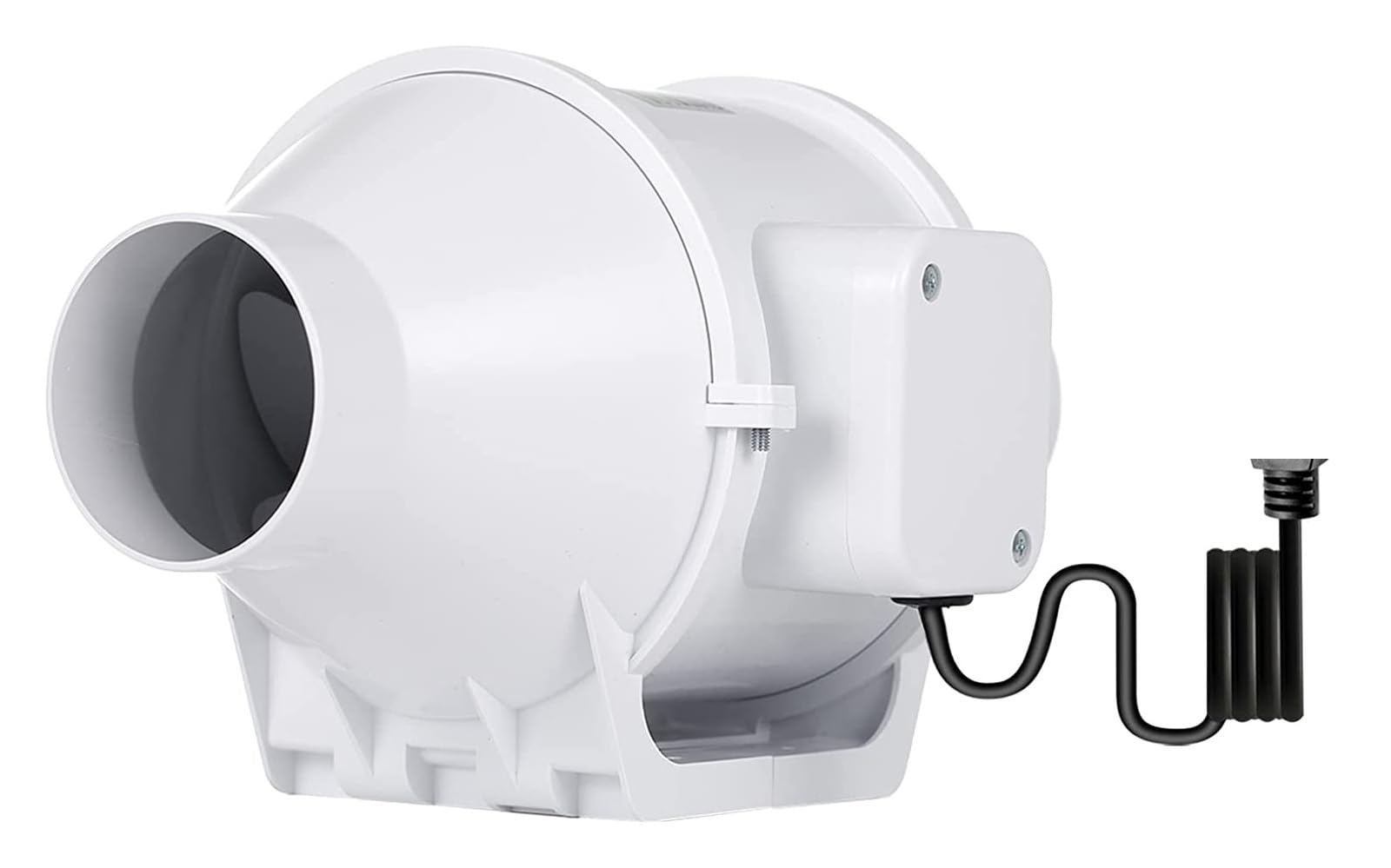 Duct Fan, 3 Inch Duct Fan, High Efficiency Inline Fan Mixed Flow Ventilation System Exhaust Air Fan For Bathroom, Kitchen, Grow