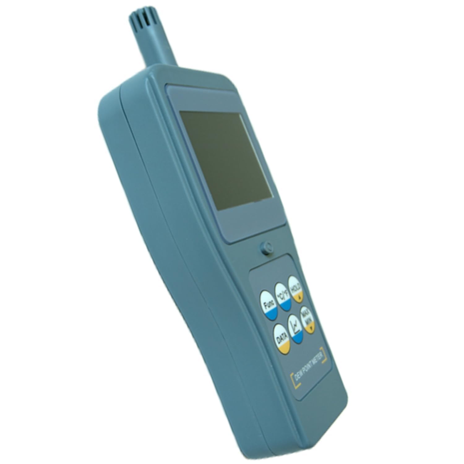 Integrated Multifunctional Dew Point Meter with Integrated Sensor 99 Groups Data Storage Color LCD Display for Saturated Vapor Pressure Mixing Ratio Specific Enthalpy Test