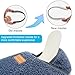 ANLUKE Slipper for Women Men Slipper Socks Fuzzy House Shoes Rubber Sole Slip On Soft-Lightweight Non Slip Indoor/Outdoor Blue Grey