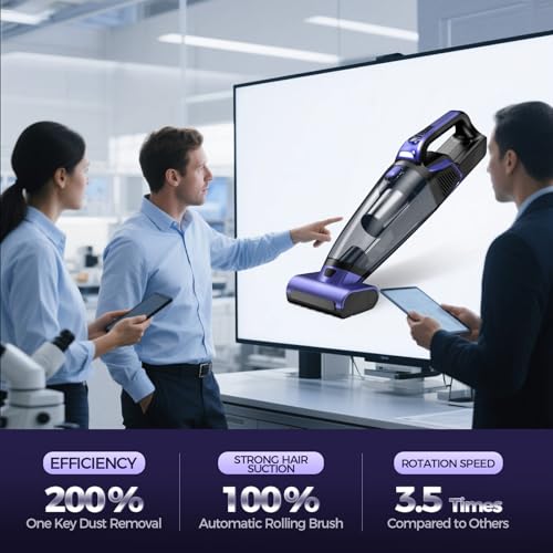 RELIDOL VC038S Cordless Pet Hair Vacuum — 20,000 PA, 720 ml Bin, 18–32 min Runtime — view 3