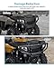SLORIMOD Front Bumper Guard with Light Bar Bracket for Polaris Sportsman 450 500 600 700 800 2005-2010 Accessories, Combined Heavy Duty Steel Front Brush Guard Protector