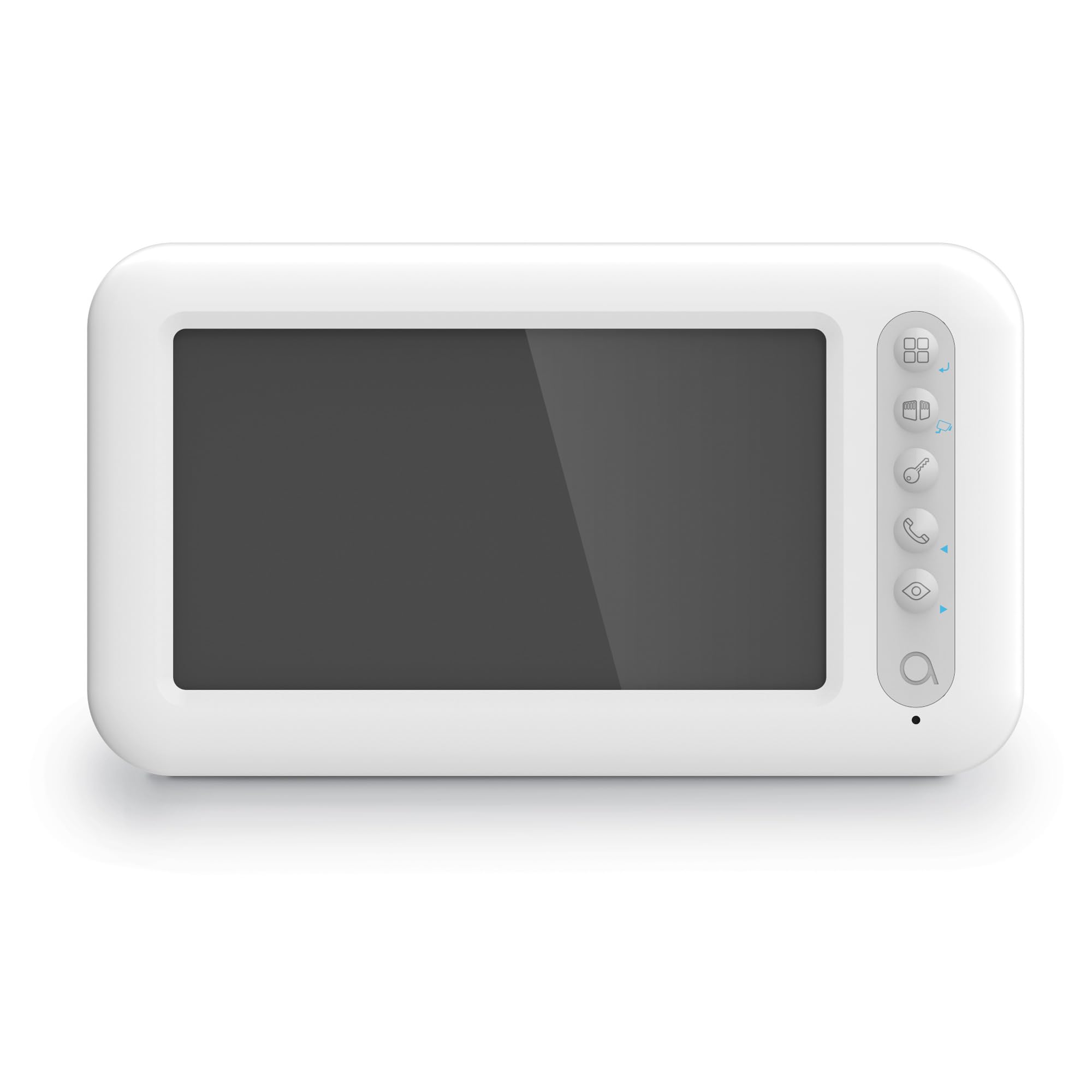 Avidsen - Interphone - Interphone vidéo - 2 Fils Station intérieure Blanc 1 pc(s), Fonction Monitoring pour surveiller Votre entrée Facilement - 112279
