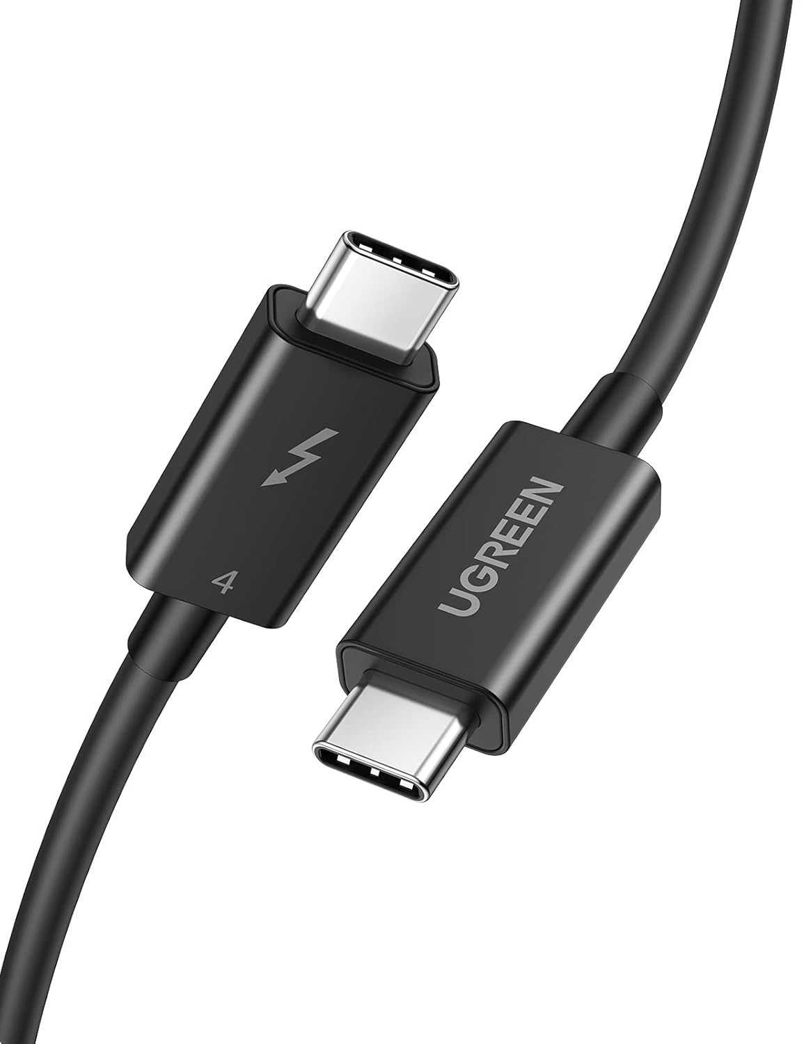 UGREEN Thunderbolt 4 Cable, 2.6FT USBC to USBC Cable with 100W Fast Charging and 8K Video