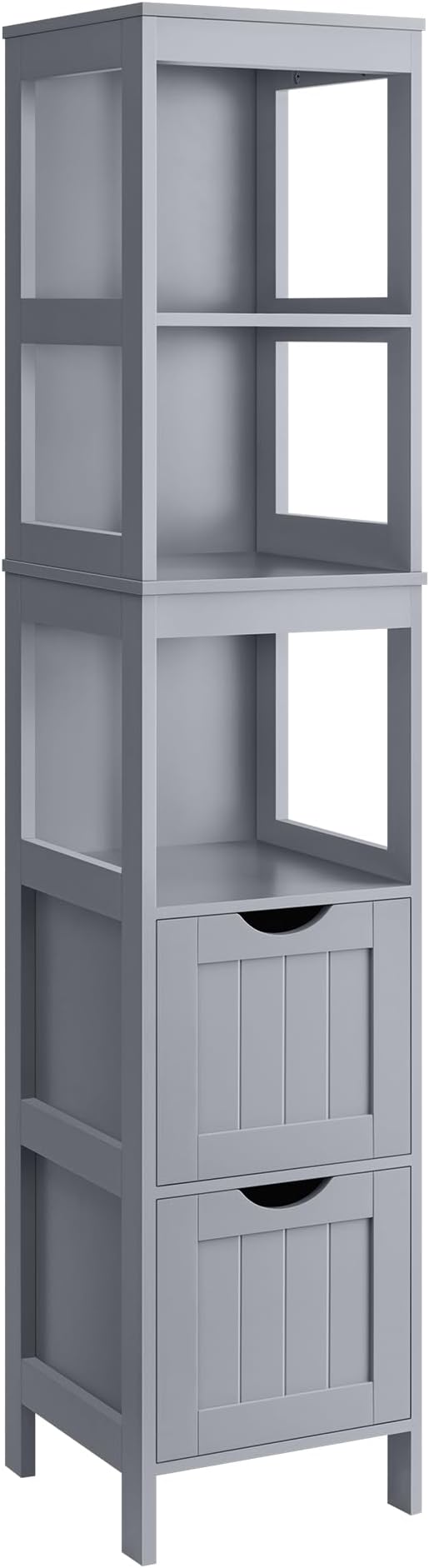 VASAGLE Bathroom Floor Cabinet, Freestanding Bathroom Storage Unit, with 2 Dr...