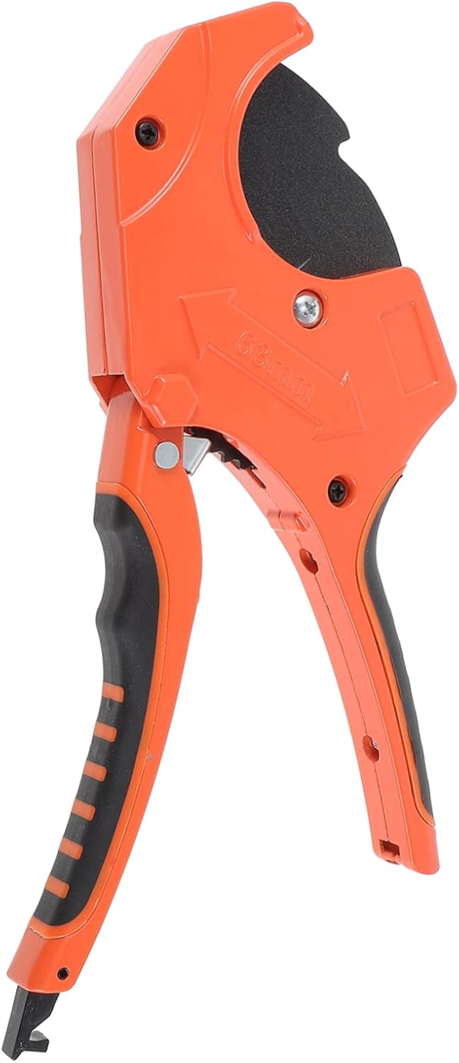 Ratcheting Pvc Pipe Cutter Aluminum Alloy Casting Blade Fast Cutting for Home Repairs and Plumbers