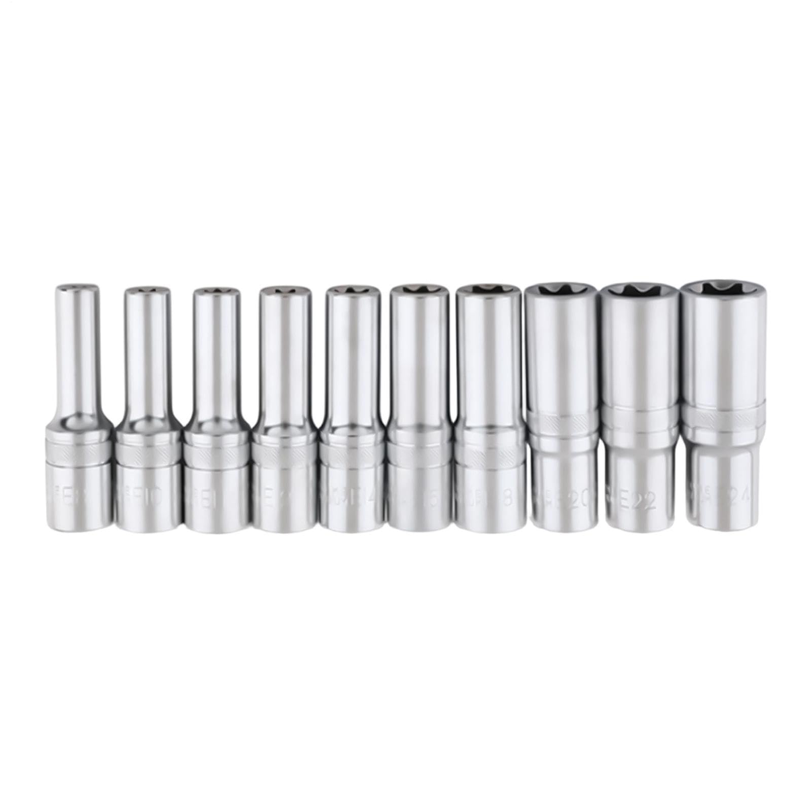 Juego de vasos de estrella exterior 10 Piezas Herramientas de Forma