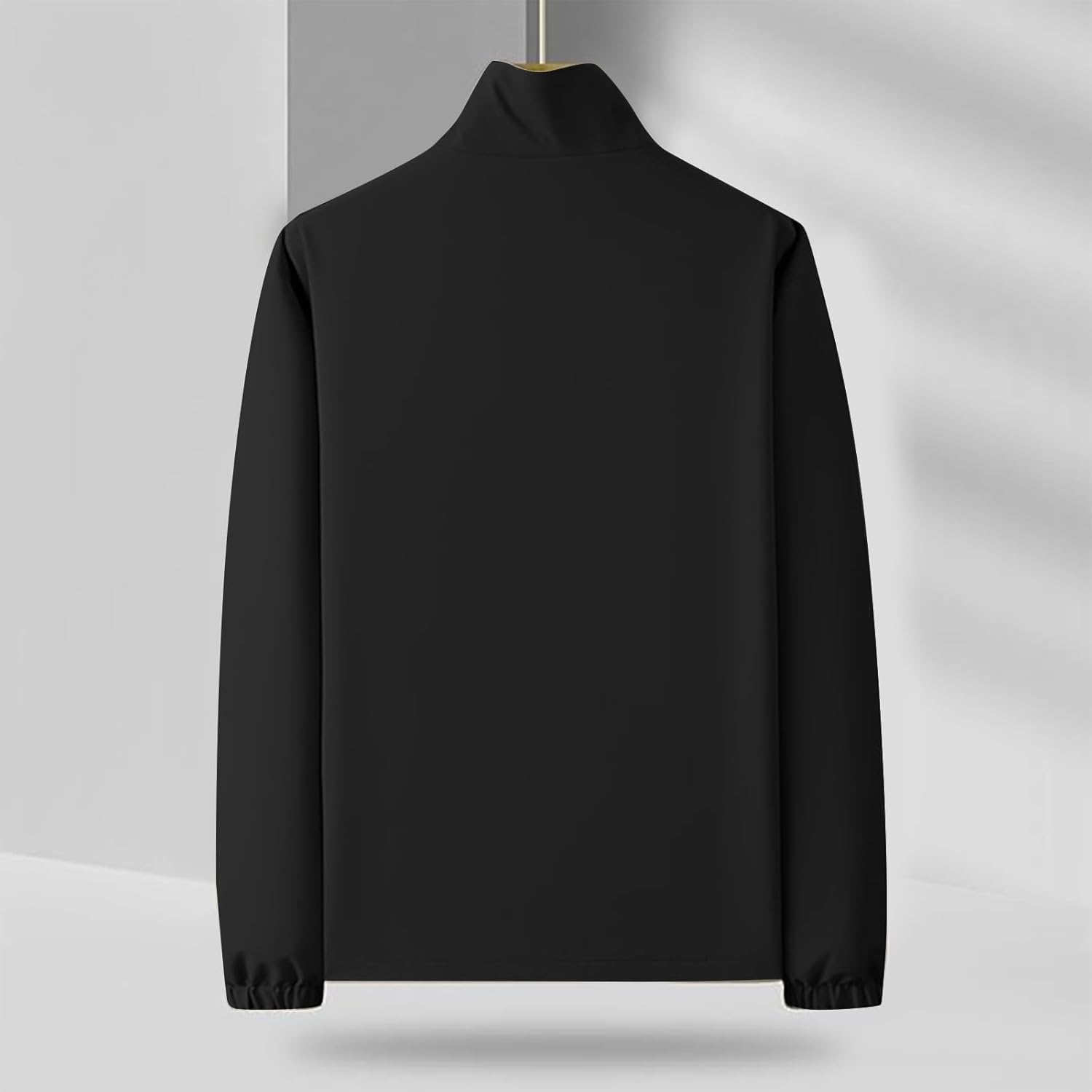 JOFOW Men's Lightweight Rain Jacket Waterproof Windbproof Sports Outdoors Hiking Running Jackets