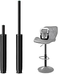 14 Inches-22 Inches Extra Long Gas Lift Cylinder Replacement, 8" Stroke, Hydraulic Pneumatic Shock Piston, Heavy Duty 1000 lbs, Universal Fit For Drafting Chairs Bar Stools, Black