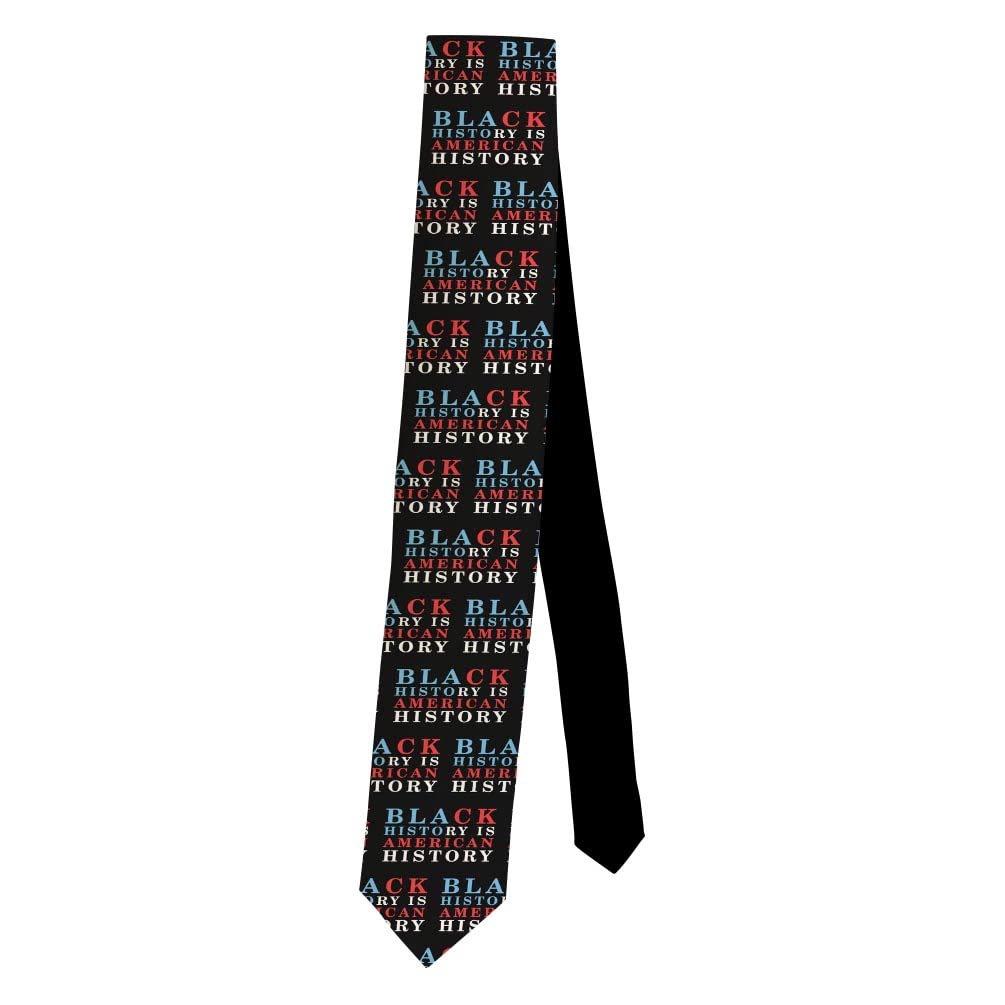 ThisWear Civil Rights Movement Gifts For Women Black History Is American History Necktie