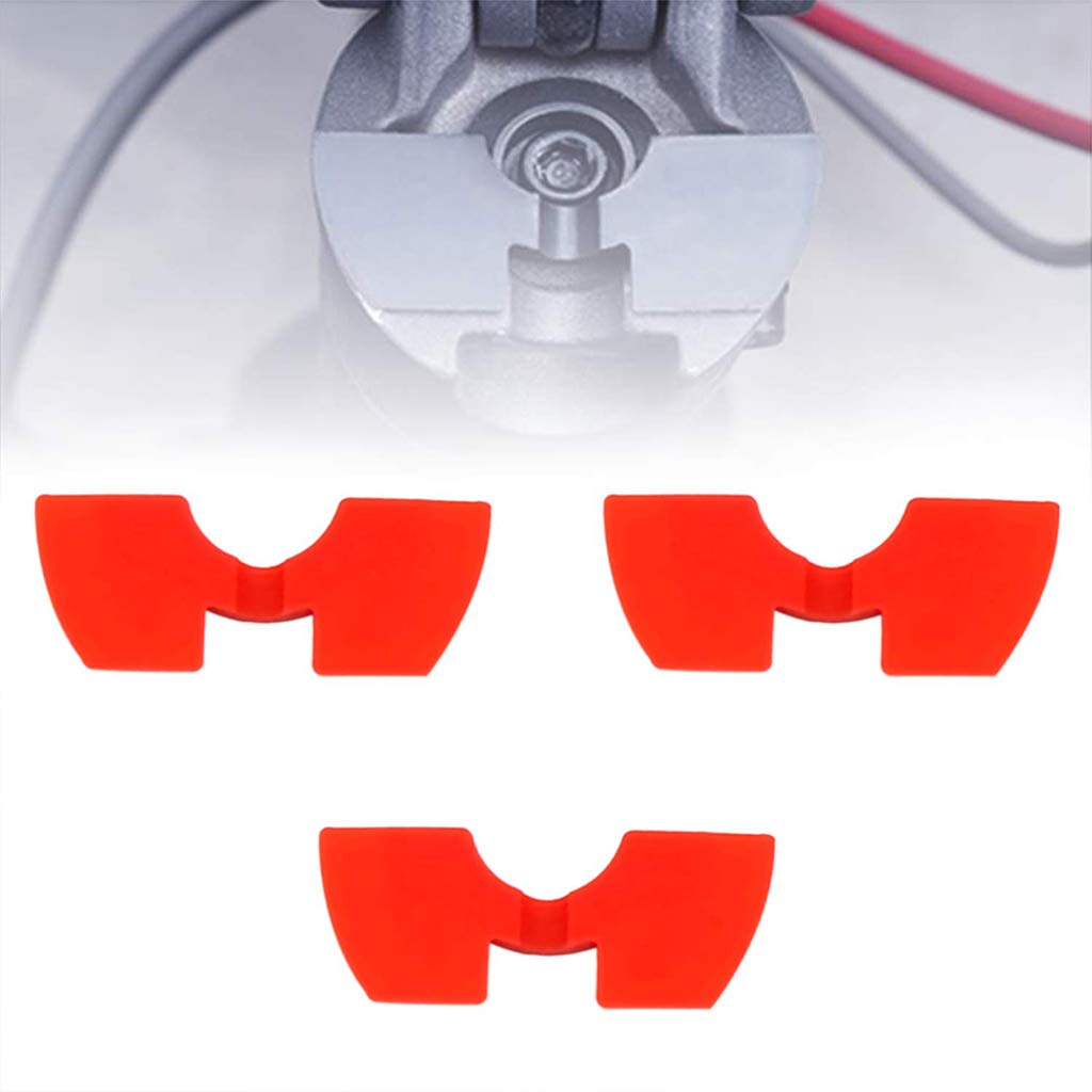 GMBYLBY 3 Pcs/Pack M365 Electric Scooter Front Fork Shake Reducer Avoid Damping Rubber Pad Folding Cushion for M365 M365 M187