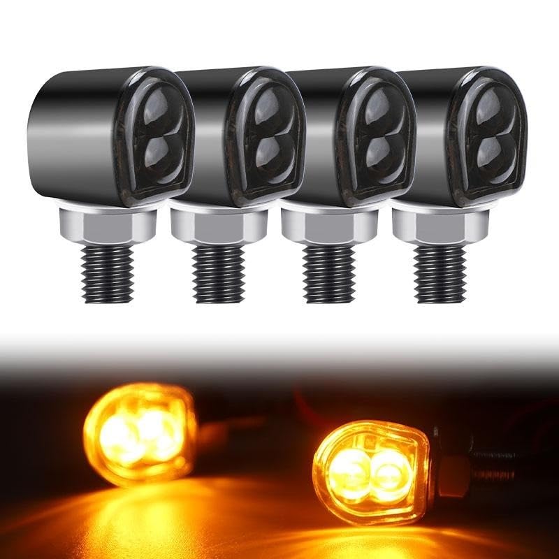 Lampe de signalisation moto LED feux indicateurs pour bobber custom - 2