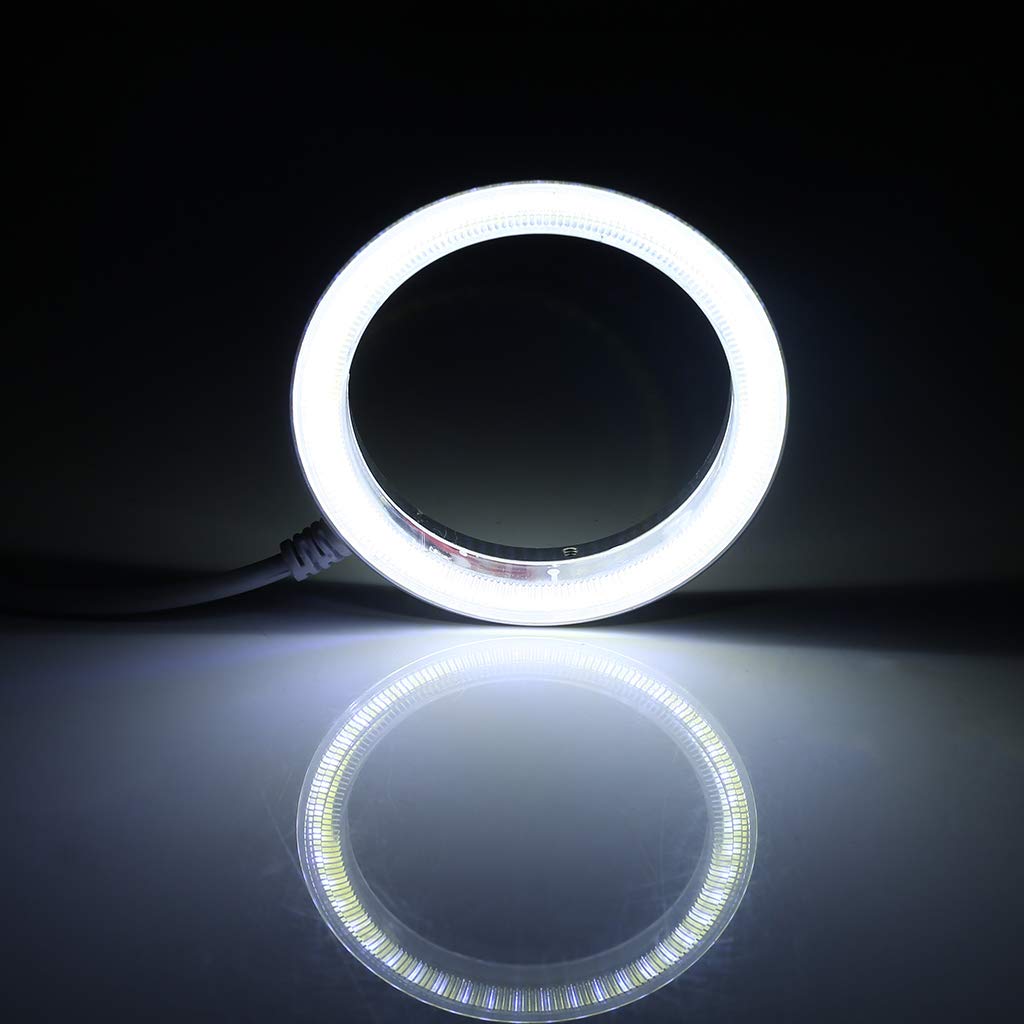 Aggiornato 56 LED Microscopio Luce Regolabile per Lampada per Stereo Zoom Microscopi & Fotocamere
