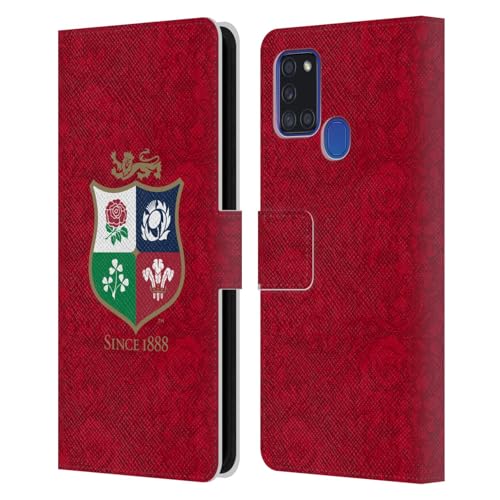Protège-écran et portefeuille British Lions 2025 pour Samsung A21s