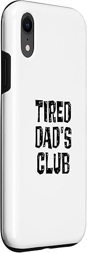 Miniatura 3 de Tired Dads Club New Dad New Parents Baby Funny Case for iPhone XR