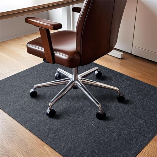 COSYLAND Tapis Chaise de Bureau 2.0 Pliable, 90×120 cm, Tapis Protection Sol Chaise Bureau pour Sols Durs, Protège Parquet pour Fauteuil à roulettes,...