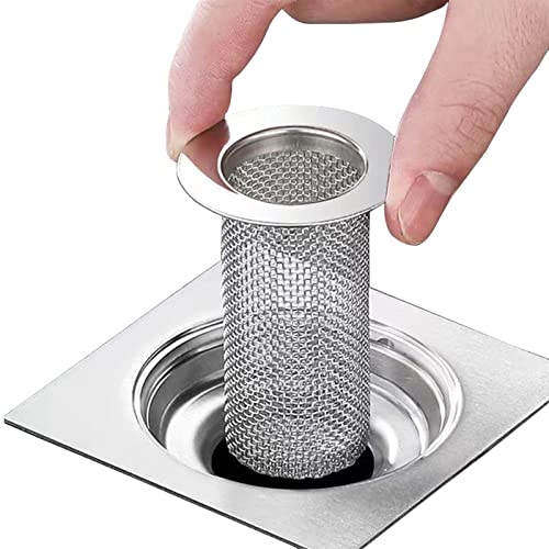 Colador de acero inoxidable para desagüe de lavabo 5.5x8x2.5 cm miniatura 4